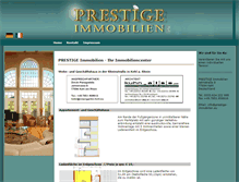 Tablet Screenshot of prestige-immobilien.eu